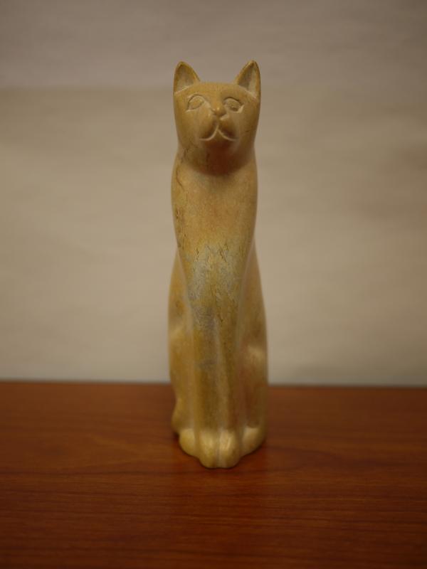Cat Figurine (Beige)