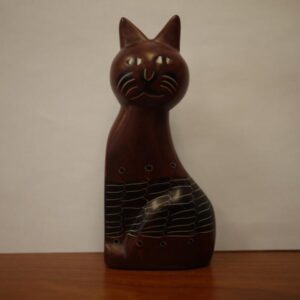 Cat Figurine (brown)