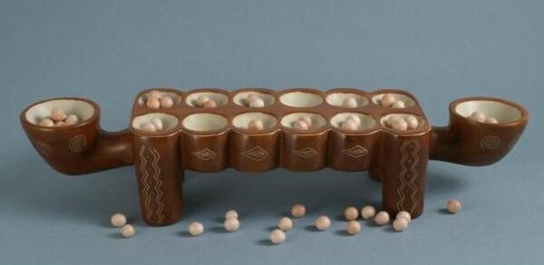 Ochwa Nyakeragia Game Board (mancala)