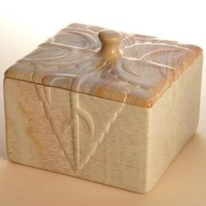 Ivory Leaf Box